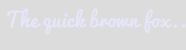Image with Font Color E6E6FA and Background Color DCDCDC